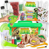 Kit Para Hacer Slime De Dinosaurios Con Accesorios 39pcs