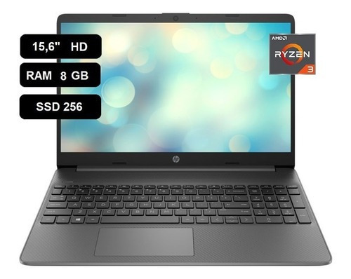 Portatil Hp 15-ef2522la Amd Ryzen 3 5300u 8gb Ddr4 256gb Ssd