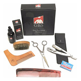 G.b.s Kit Profesional De Crecimiento De Barba: Tijeras De 5.