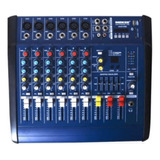 Mekse Uks-6usb Consola Power Mixer 6ch + Bluetooth + Usb