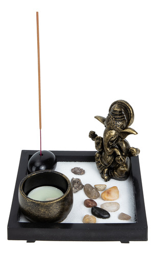 The Office Gifts Zen Sand Para Adorno De Mesa, Caja De Arena