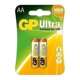 Pila Gp Aa Alkaline Ultra 1.5 Voltios X2 Unidades Alcalina