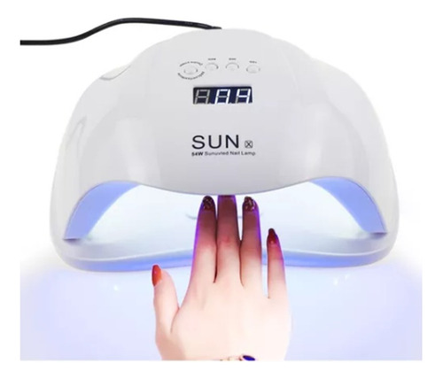 Lampara Secadora De Uñas Sunx 54w Profesional