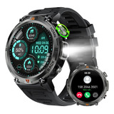 Smartwatch Eiggis Ke3 Reloj Inteligente Tactico Con Linterna