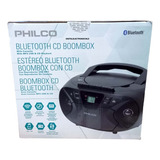 Radio Boombox Philco Grabadora De Cassette Cd Bluetooth Mp3