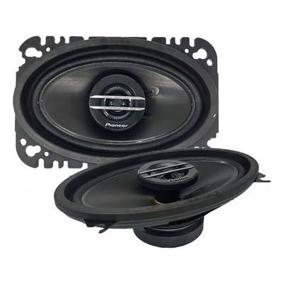 Set Bocinas Pioneer TS-G4620S 4x6 200w Max 2 Vias P Autos Color Negro | Envío gratis