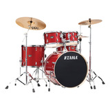 Bateria Tama Imperialstar Ip52h6wbrm Burnt Red Mist Bumbo 22