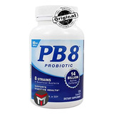 Pb8 120 Caps Probiótico Saúde Digestiva 14 Bilhões Eua