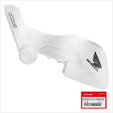 Cacha Lateral Honda Navi 110 Original Derecha Blanca P1