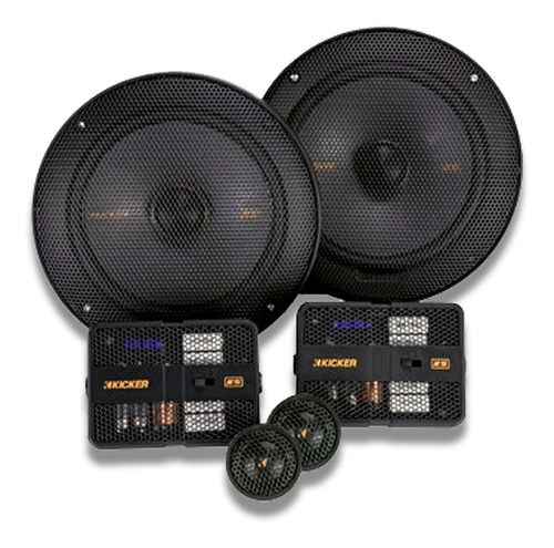 Set De Medios Kicker 6-1/2  Kss65 Tweeter 250 Watts