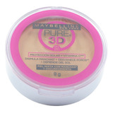 Base De Maquillaje En Polvo Maybelline Pure Crema Claro Polvo Compacto Pure 3d Tono 230 - 9ml 9g