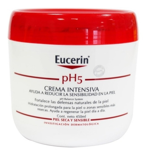 Eucerin Crema Intensiva Ph5 X 450 Ml.