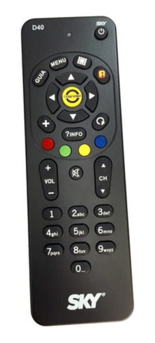 Controle Receptor Hd Sky Elsys