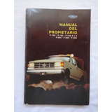 Manual Guantera Ford F100 F150 4x4 1991 Pick Up Catalogo