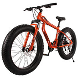 Bicicleta De Montaña 21 Velocidades, Cuadro Acero Carbono, D