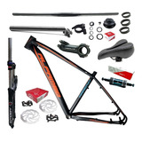 Kit Quadro Bicicleta Aro 29+freio A Disco+suspensao Absolute