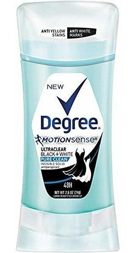 Grado Ultraclear Negro + Blanco Puro Limpio Desodorante Anti