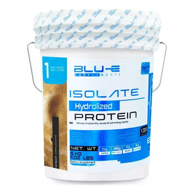 Proteína Whey Hidrolizada BLU-E 5kg Cappuccino 28g Proteína 0% Carbs | Meses sin interés
