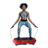 Plataforma Vibradora Power Fit Ejercicio + Cardio Bluetooth