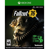 Jogo Fallout 76 Xbox One Mídia Física Requer Internet E Gold