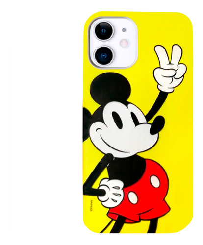 Funda Reforzada Tpu Disney Mickey Para iPhone 12 Mini