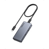 Usb C Hub, 343 Usb C Hub (7en1, Dual 4k Hdmi) 100w Deli...