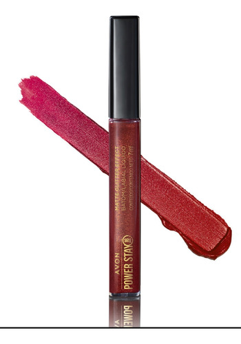 Labial Liquido Mate Metálico Tono Russet Shock Power Stay 