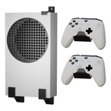 Soporte Xbox Series S + 2 Controles Base De Pared Reforzada