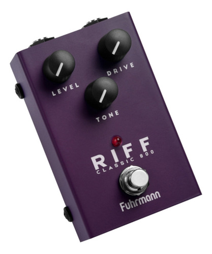 Pedal Para Guitarra Fuhrmann Riff Classic 800 Drive Cl20 Cor Lilás