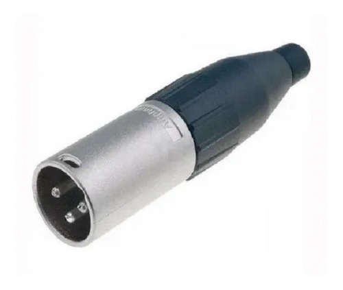 Plug Xlr Macho Amphenol Conector Ac3mm - 10 Unidades