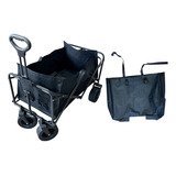 Carrito Para Playa Plegable Con Bolso 4 Ruedas Toda Tu Casa