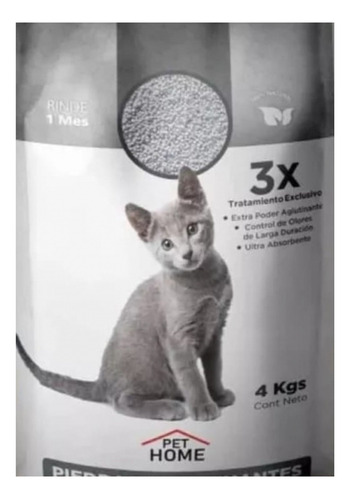 Piedritas Aglutinantes Para Gatos X 4 Kg.