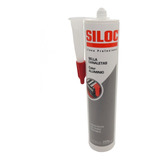 Sellador Silicona Canaletas Zingueria 265 Gr Aluminio Siloc