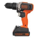 Taladro Percutor Atorni Inalámbrico 20v 10mm Black+decker 