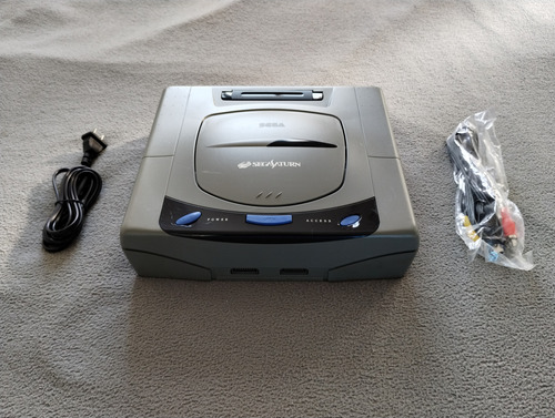 Sega Saturn Japonês Perfeito Funcionamento + Cabos. 