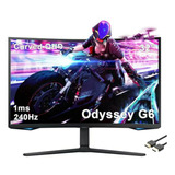 Monitor Gaming Samsung 32  Odyssey G65b Curvo Qhd 240hz 1ms,