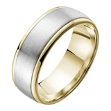 Anillo De Acero Para Hombre Y Mujer Elegante Clásico