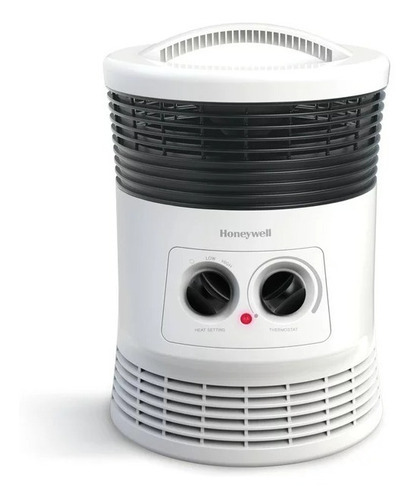 Calentador Eléctrico Honeywell 360 Envolvente Blanco O Negro