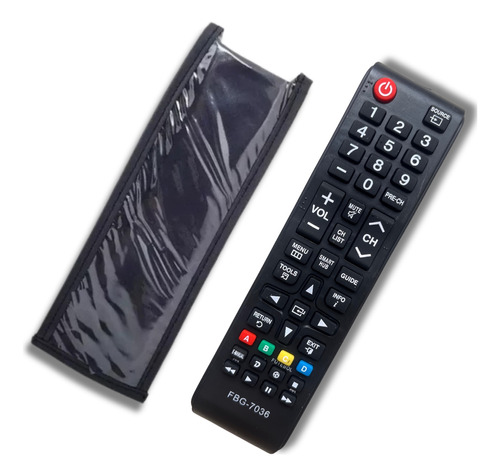 Kit Controle Remoto Capa Para Tv Samsung Smart Hub Universal
