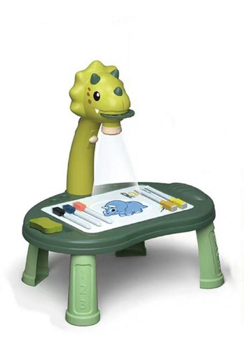 Mesa Musical De Dibujo De Dinosaurio Con Proyector Para Niño