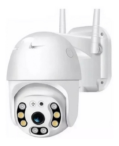 Camara Exterior Giratoria 360 Ip66 Contra Lluvia Wifi