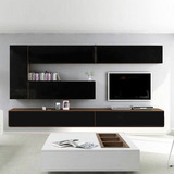 Rack Modular Led Mesa Tv Lcd Estante Moderno Living Melamina