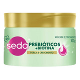 Seda Máscara De Tratamento Prebióticos + Biotina 1 X 300 G