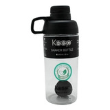 Botella Shaker Mezclador Fitness 600 Ml Hermético Keep