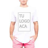 Remera Logo Empresas Personalizada Estampa Desde 10 Unidades