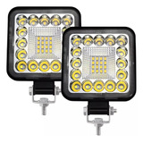 Farol Led De Milha Auxiliar 12v 24v Motos E Quadriciclos