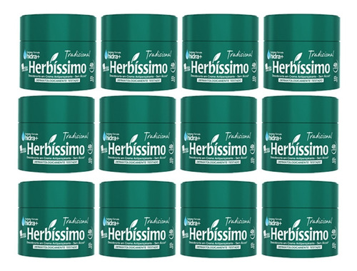 Desodorante Herbissimo Creme Com 12 Unidades