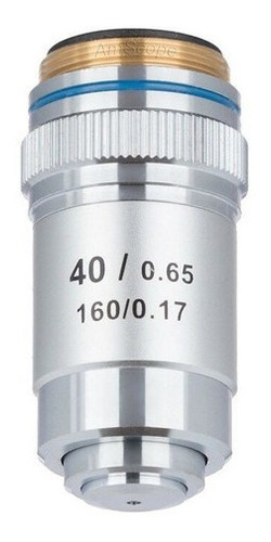 Objetiva Acromática De 40x Para Microscópio Biológico 20mm