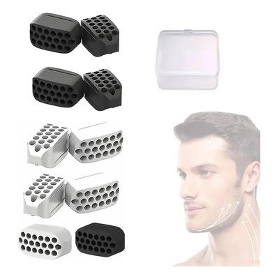 Ejercitador Mentón Masticable 10 Pcs Para Hombres Y Mujeres Color Negro | MercadoLibre