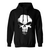 Sudadera Hoodie Castigador Calavera Logo C/ Envio + Regalo